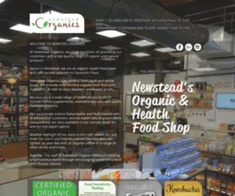 Newsteadorganics.com.au(Mysite) Screenshot