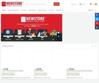 Newstore.my(The Most Effective Malaysia Online Store and Online Shopping) Screenshot
