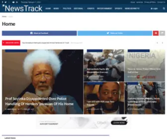 Newstrack.com.ng(NewsTrack Nigeria) Screenshot