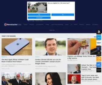 Newstrackerdaily.com(Daily News & Current Events) Screenshot