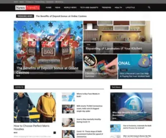 Newstrendtv.com(Newstrend TV) Screenshot