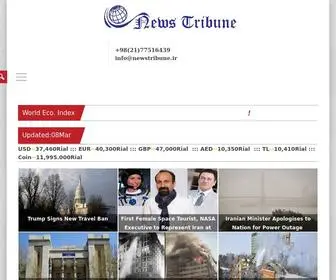 Newstribune.ir(News Tribune) Screenshot