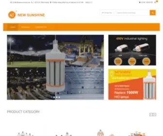 Newsunshine.net(The Pioneer of LED Corn Light Manufacture) Screenshot