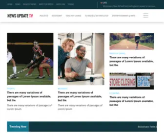 Newsupdate.tv(News Update TV) Screenshot