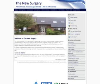 Newsurgery.co.uk(The New Surgery) Screenshot