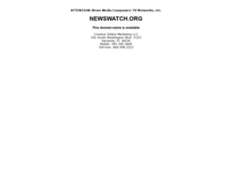 Newswatch.org(NewsWatch) Screenshot