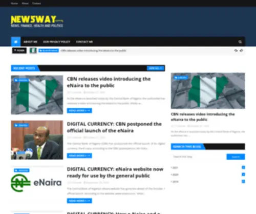 Newsway.com.ng(News Way) Screenshot