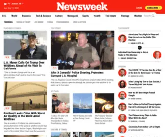 Newsweek.co.uk(News, Analysis, Politics, Business, Technology) Screenshot