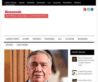 Newsweekpakistan.com(Newsweek Pakistan) Screenshot
