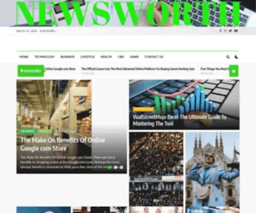 Newsworths.com(Newsworths) Screenshot