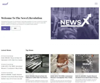 Newsx.media(Homepage) Screenshot