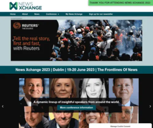 NewsXchange.org(News Xchange) Screenshot