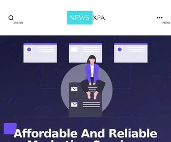 NewsXpa.com(Digital Marketing Company) Screenshot