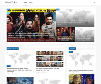 Newsyaky.com(News Yaky) Screenshot