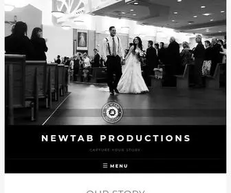 Newtabproductions.com(Capture your story) Screenshot