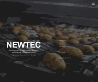 Newtec.com(Newtec is an industry leading manufacturer of high) Screenshot