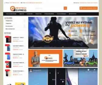 Newtech-Express.net(Newtech Express) Screenshot