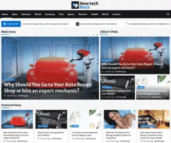 Newtechbuzz.com(A large Blog Community) Screenshot