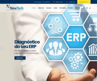 Newtechs.com.br(New Tech) Screenshot