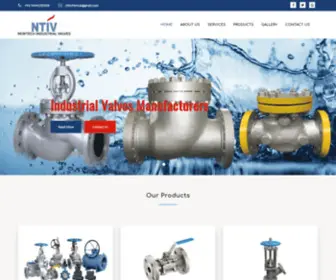 Newtechvalves.com(Industrial Valves Manufacturers in Chennai) Screenshot