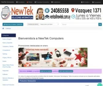 Newtek.com.uy(newtek) Screenshot