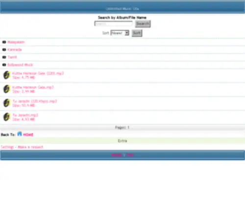 Newtelugu.net(Telugu Mp3 Songs) Screenshot