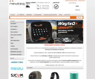 Newteq.eu(Newteq webáruház) Screenshot