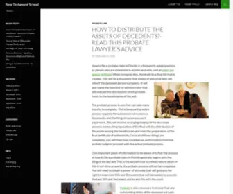 Newtestamentschool.org(New Testament School) Screenshot