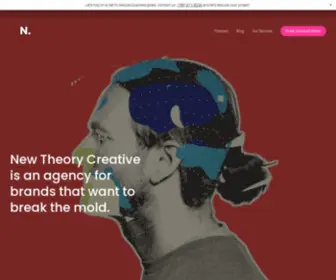 Newtheorycreative.com(New Theory Creative) Screenshot