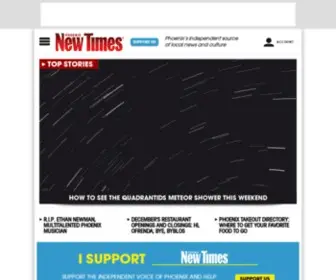 Newtimes.com(Phoenix New Times) Screenshot