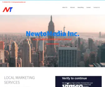 Newtomedia.com(Local City Guide Local Business Directory Local News Events) Screenshot