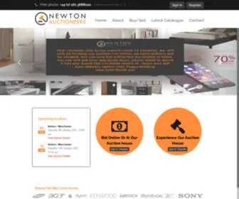 Newtonauctioneers.co.uk(Newton Auctioneers) Screenshot