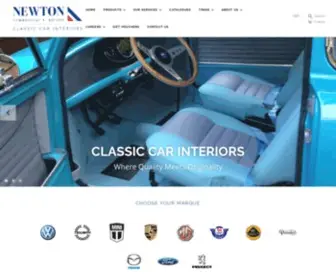 Newtoncomm.co.uk(Newton Commercial classic car interior trim and upholstery) Screenshot