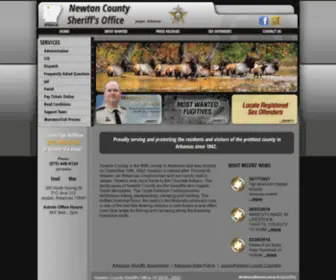 Newtoncountysheriff.org(Newtoncountysheriff) Screenshot