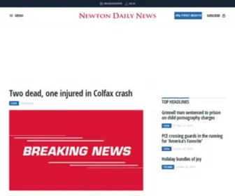 Newtondailynews.com(Newton Daily News) Screenshot
