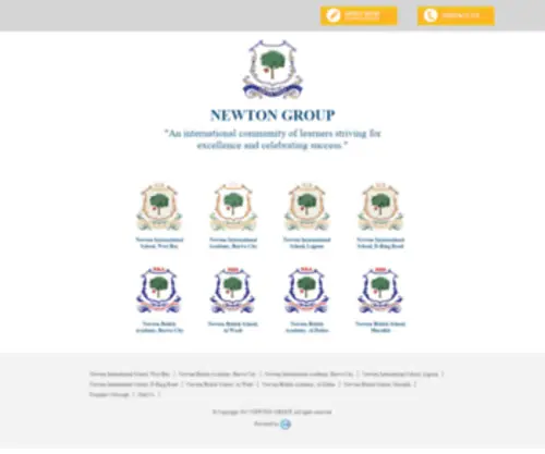 Newtoninternationalschool.edu.qa(Newton International School D) Screenshot