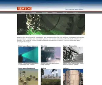 Newtonlabs.com(Newton Labs) Screenshot