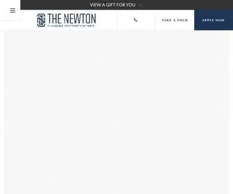 Newtonlakeside.com(The Newton Charlotte) Screenshot