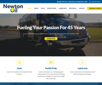 Newtonoil.com(Newton Oil Company) Screenshot