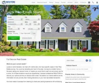 Newtonrealtyco.com(North Central Alabama Real Estate) Screenshot