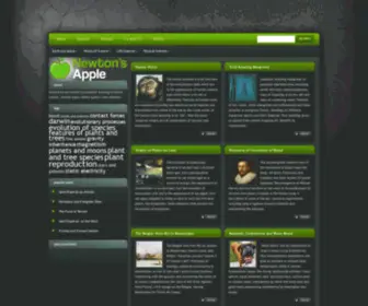 Newtonsapple.org.uk(Newton’s Apple) Screenshot