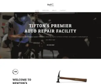 Newtonsbodyshopinc.com(Newtonsbodyshopinc) Screenshot