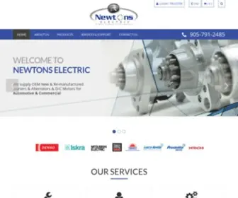 Newtonselectric.com(Newton's Electric) Screenshot