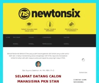 Newtonsix.com(Bimbel Stan Terbaik dan Berpengalaman) Screenshot