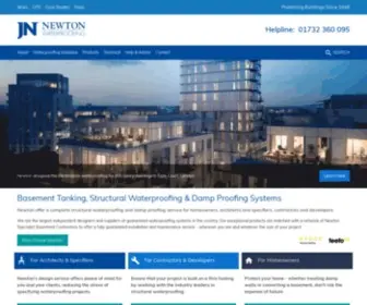Newtonwaterproofing.co.uk(Basement Tanking) Screenshot