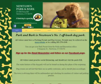 Newtownparkandbark.org(NewtownParkandBark) Screenshot