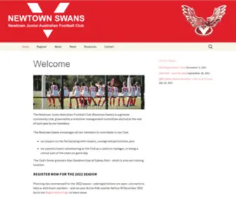 Newtownswans.com.au(Newtown Junior Australian Rules Football Club Ltd) Screenshot