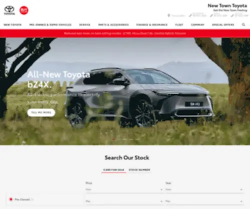 Newtowntoyota.com.au(Newtowntoyota) Screenshot