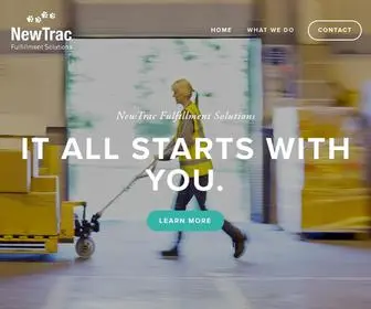 NewtracFulfillmentsolutions.com(NewTrac Fulfillment Solutions) Screenshot