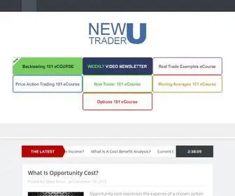 Newtraderu.com(New Trader U) Screenshot